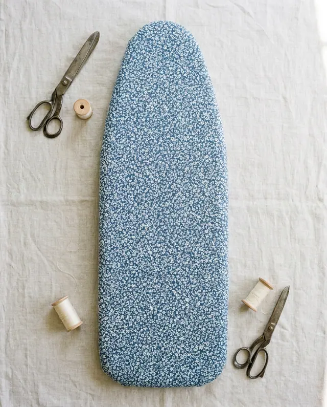 A finished ironing board cover sewn from the Sewzy pattern, view 3